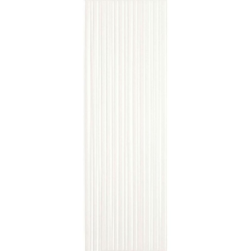 Marazzi ABSOLUTE WHITE WHITE STRUTTURA FIBER 3D 25x76 cm 10 mm satiniert