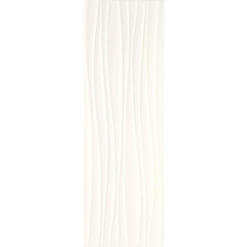 Marazzi ABSOLUTE WHITE WHITE STRUTTURA TWIST 3D 25x76 cm 10 mm satiniert