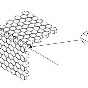 Raccordo Esterno Honeycomb A-B Grigio