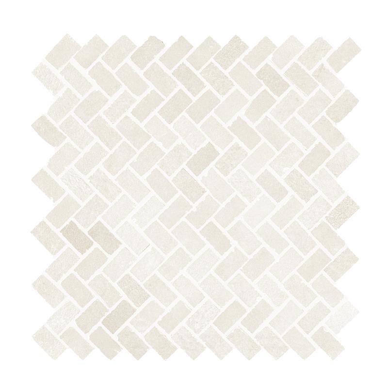 Ragno STRATFORD White Mosaico 30x30 cm 10 mm Matte