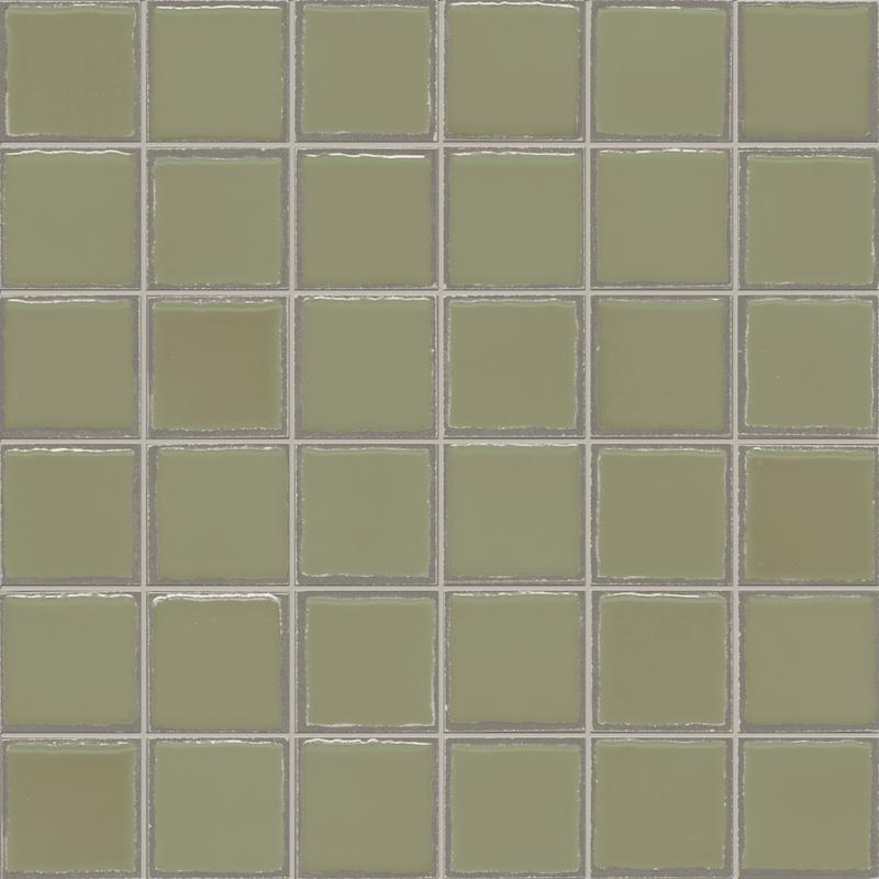 Super Gres YOURMATCH Mosaico Pad Green 30x30 cm 9 mm Matte